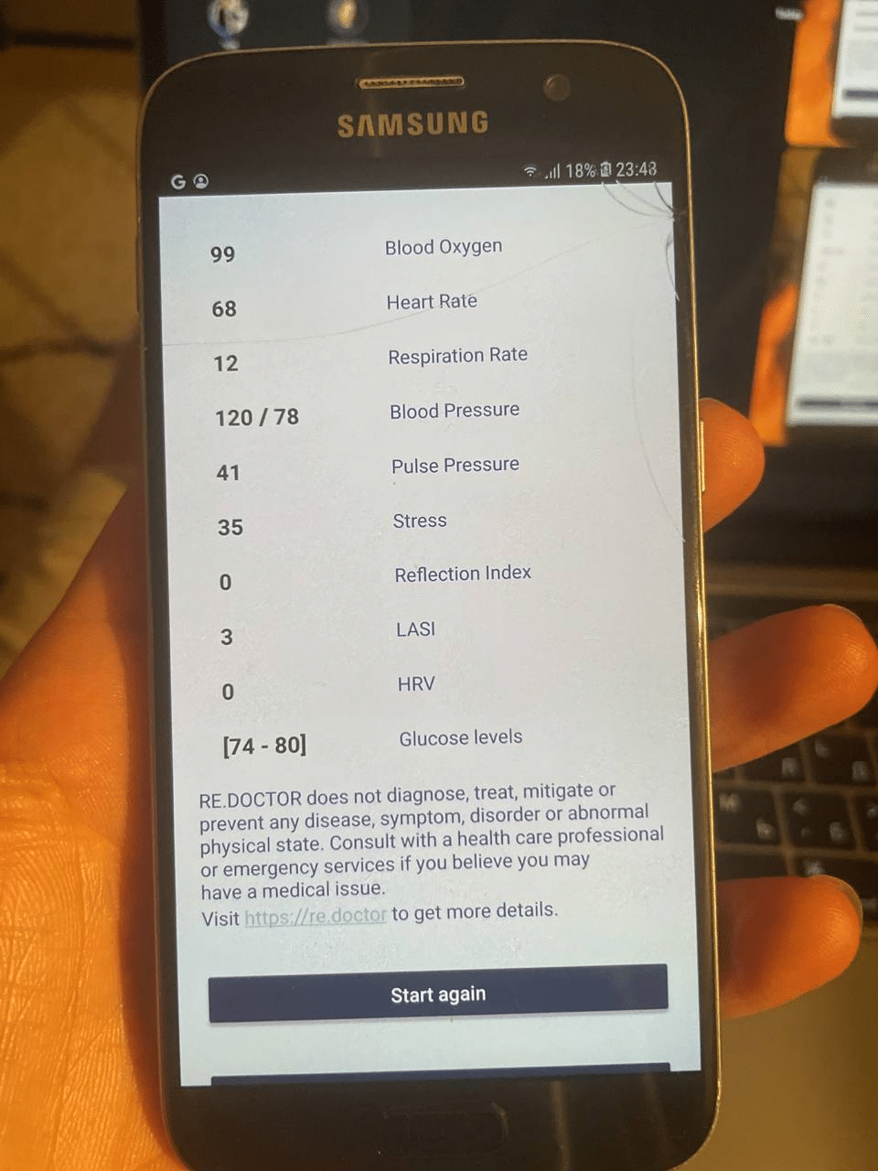 Wykrywanie POChP za pomocą narzędzia RE.DOCTOR na smartfony